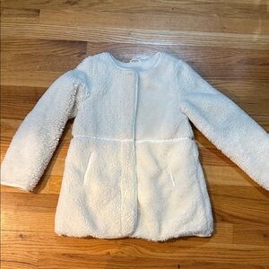 Janie and Jack Cream Puffer Jacket